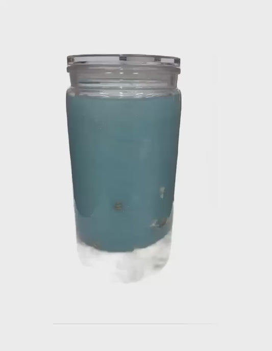 16 0z acrylic Beach inspired cup